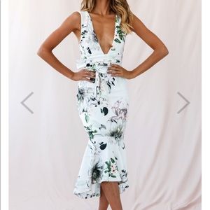Vici Floral Midi Dress